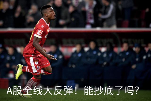 A股全线大反弹！能抄底了吗？